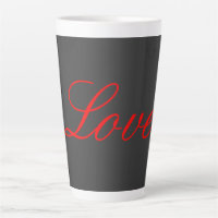Arrière - plan gris tendance Red Love Mariage