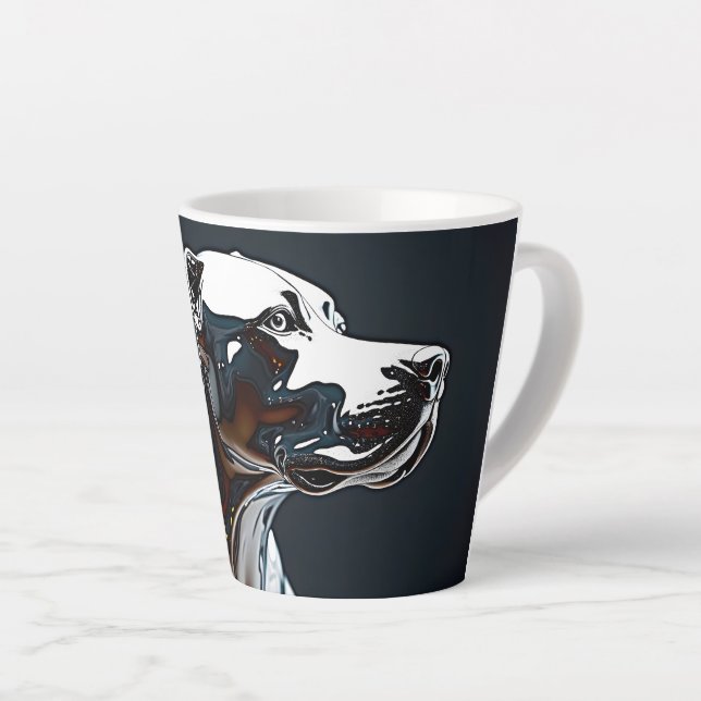 Tasse Latte Art Canin (Angle droit)