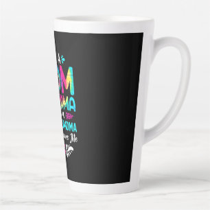 Tasse Latte Art Mère Je Suis Une Maman Grand Grand Grand-Mèr