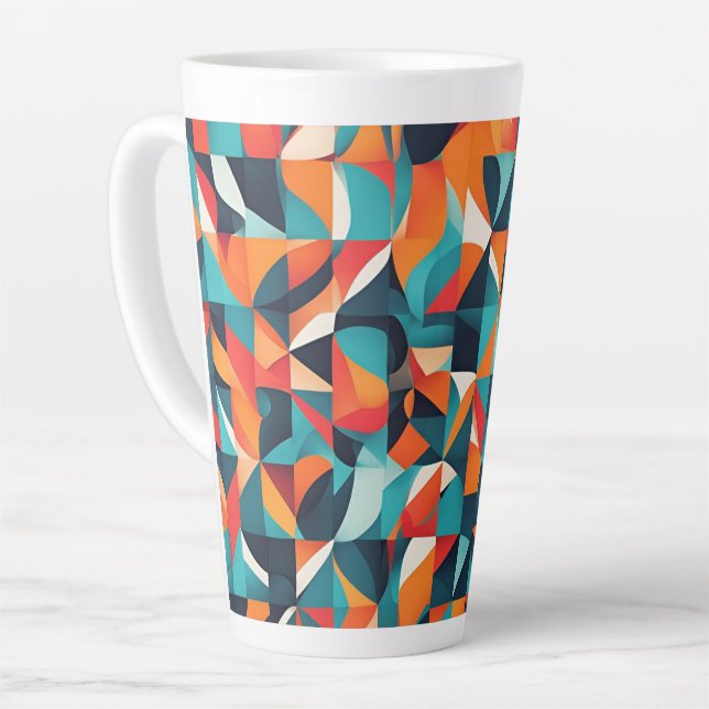 Tasse Latte Arty design grand (Angle gauche)