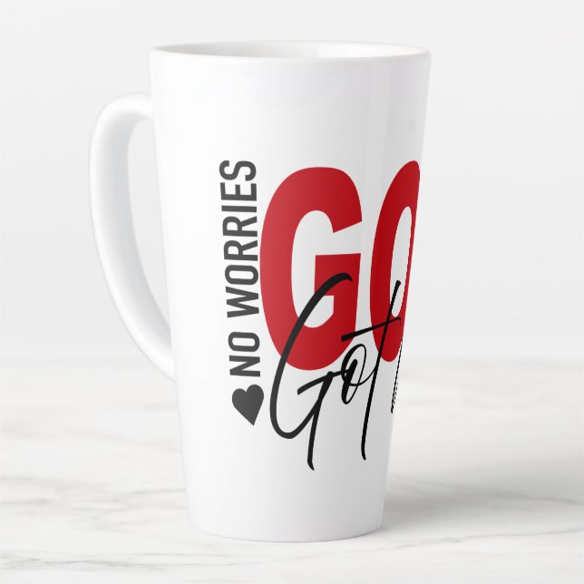 Tasse Latte Assurance divine (Angle gauche)