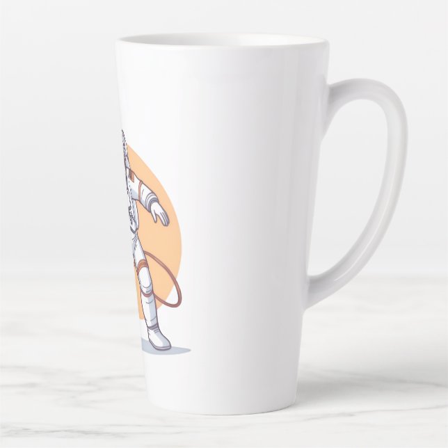 Tasse Latte Astronauta con café (Droite)