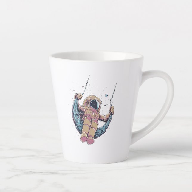 Tasse Latte Astronaute (Droite)