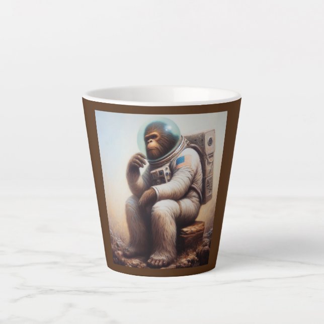 Tasse Latte Astronaute de Bigfoot (Devant)