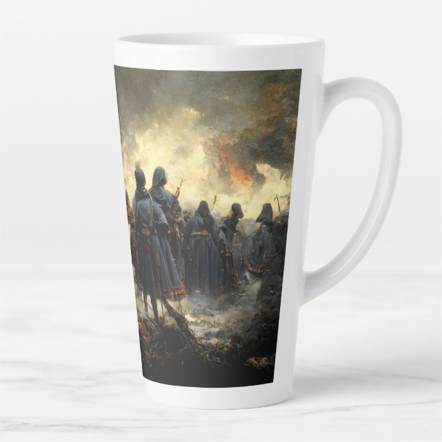 Tasse Latte Attaquez le lieu (Droite)