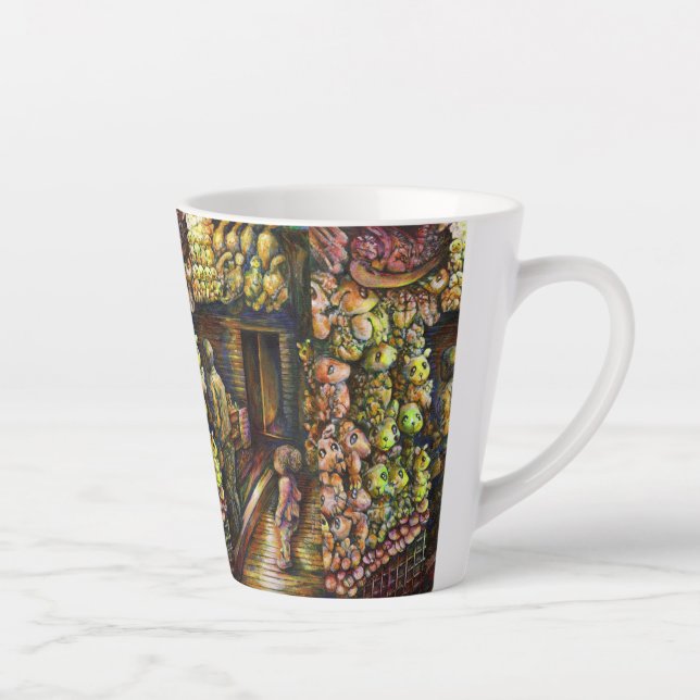 Tasse Latte Au nord du cirque (Droite)