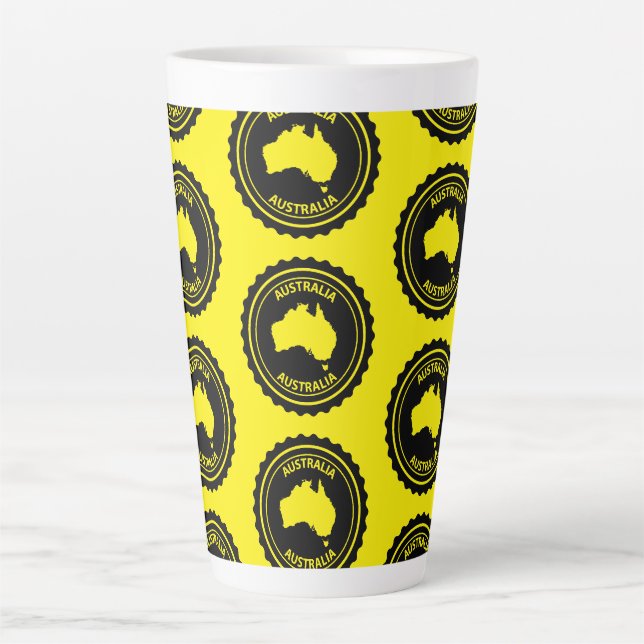 Tasse Latte Australie (Devant)