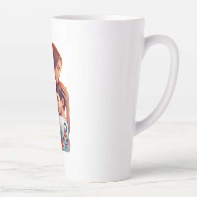 Tasse Latte Autism (Droite)