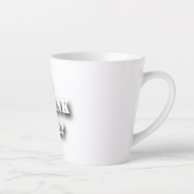 Tasse Latte Autocollant (Droite)