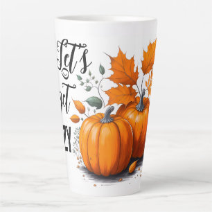 Tasse Latte Automne cosy
