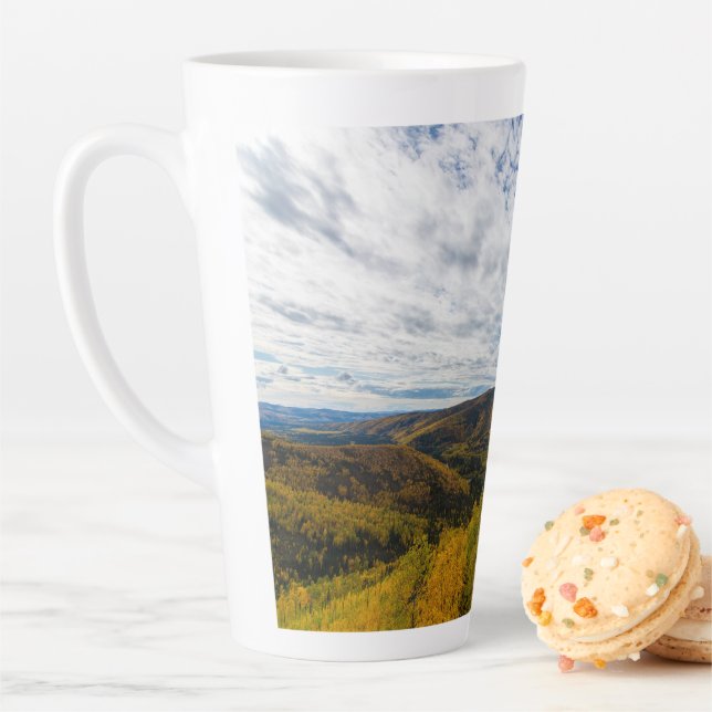 Tasse Latte Automne sur Angel Rocks (En situation)