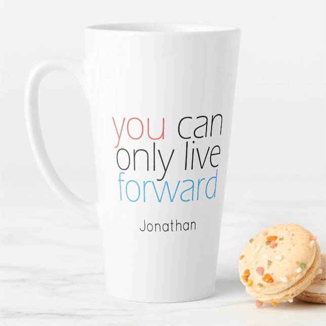 Tasse Latte Avancer en direct | Citation de motivation avec Ty (En situation)