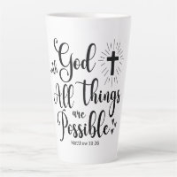 Avec Dieu toutes les choses sont possibles - Matth