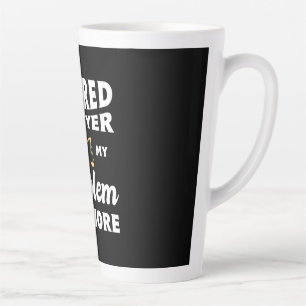 Tasse Latte Avocat à la retraite non mon problème