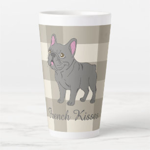 Tasse Latte Baisers Français