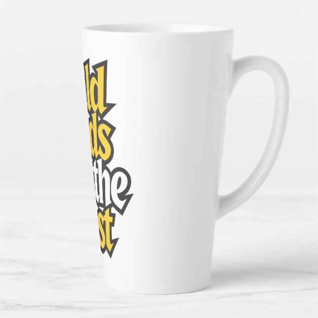 Tasse Latte bald dads are the best  (Droite)