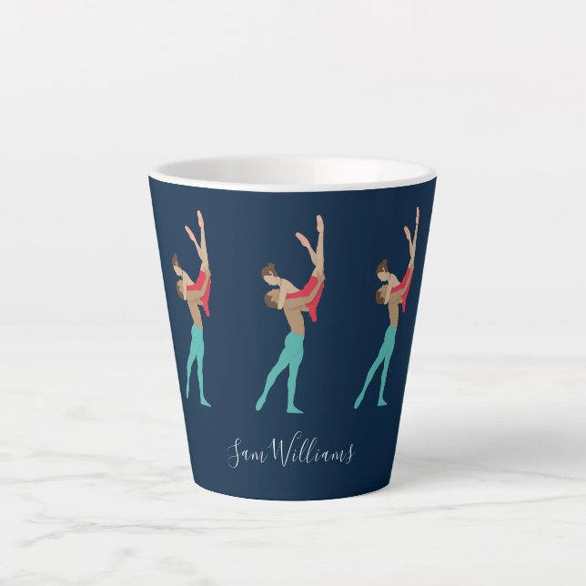 Tasse Latte Ballet (Devant)
