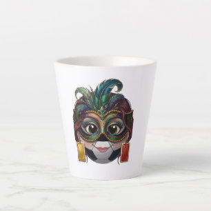 Tasse Latte Ballon de football Mascarade