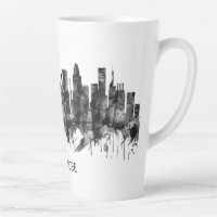 Baltimore Maryland Skyline BW