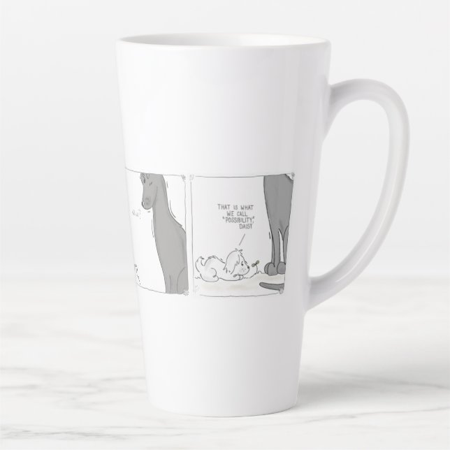 Tasse Latte Bande dessinée Possibilité de Camomille (Droite)