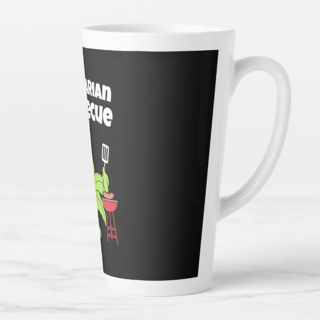 Tasse Latte Barbecue végétarien (Droite)