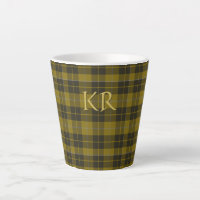 Barclay Tartan avec vos initiales, Scottish Plaid