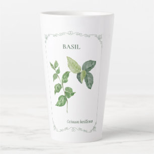 Tasse Latte Basilic -
