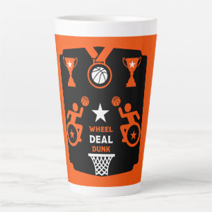 Tasse Latte Basket-ball Adaptive Handicap