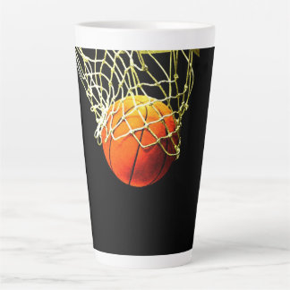 Tasse Latte Basket-ball I Love
