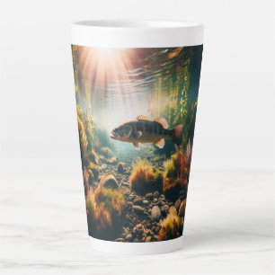 Tasse Latte Basse-bouche sous-marine