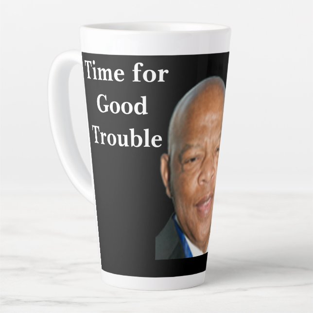 Tasse Latte Beau problème latte (Angle gauche)