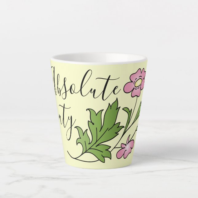 Tasse Latte Beauté absolue (Devant)