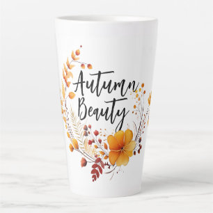 Tasse Latte Beauté d'automne