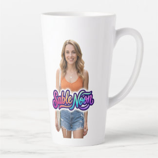 Tasse Latte Beauté de Sable Noon Pose #1