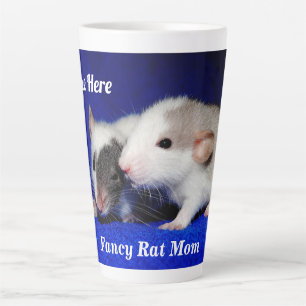 Tasse Latte Bébé personnalisé Fancy Animaux de compagnie Rat P