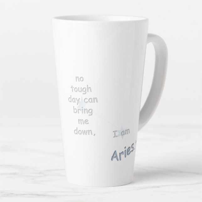 Tasse Latte Bélier Amusement Inspirant Utilisation Quotidienne (Angle droit)