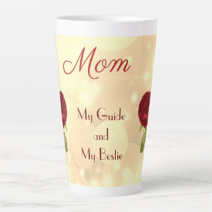 Tasse Latte Belle citation de Mère et Amie