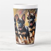 Belles chiots bergers allemands
