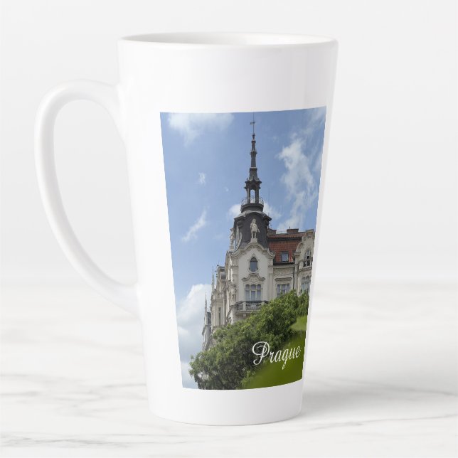 Tasse Latte Belles vues de Prague (Gauche)