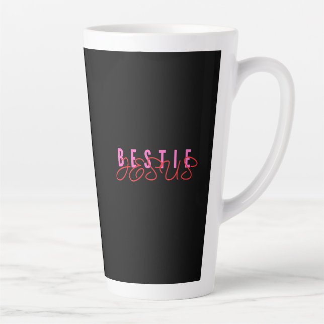 Tasse Latte Bestie Jesus Black (Droite)