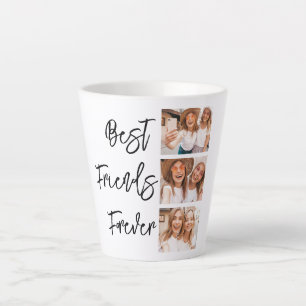 Tasse Latte Besties Cadeau Photo Collage Amis BFF
