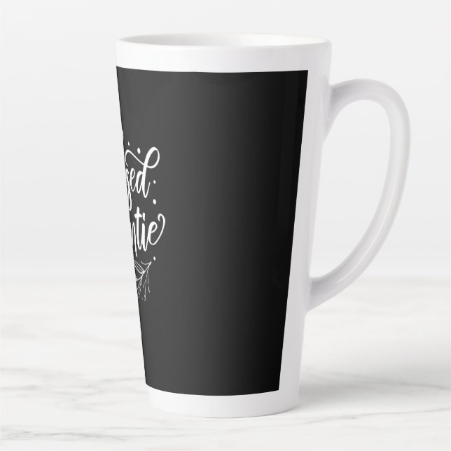 Tasse Latte Bienheureuse Tante (Droite)