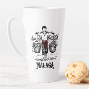 Tasse Latte Bienvenue à Malaga 5 : El Cenachero