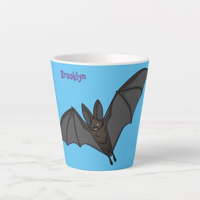 Tasse Latte Big Vampire a demandé de la cartographie (Devant)