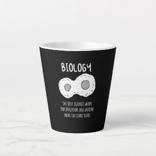 Tasse Latte Biologie - Biologie Le Seul Cadeau Scientifique