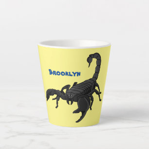 Tasse Latte Black hungry scorpion