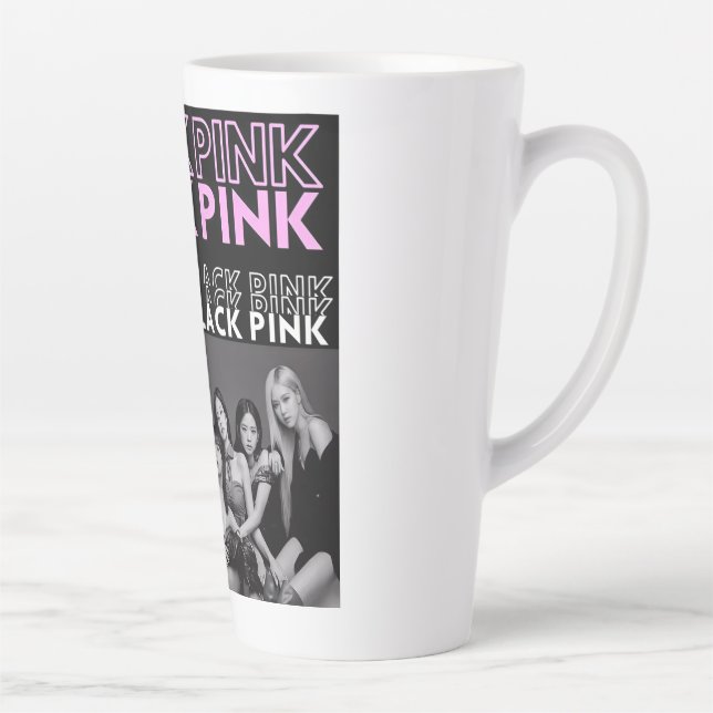 Tasse Latte Black Pink - BP (Droite)