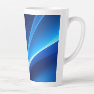 Tasse Latte Bleu