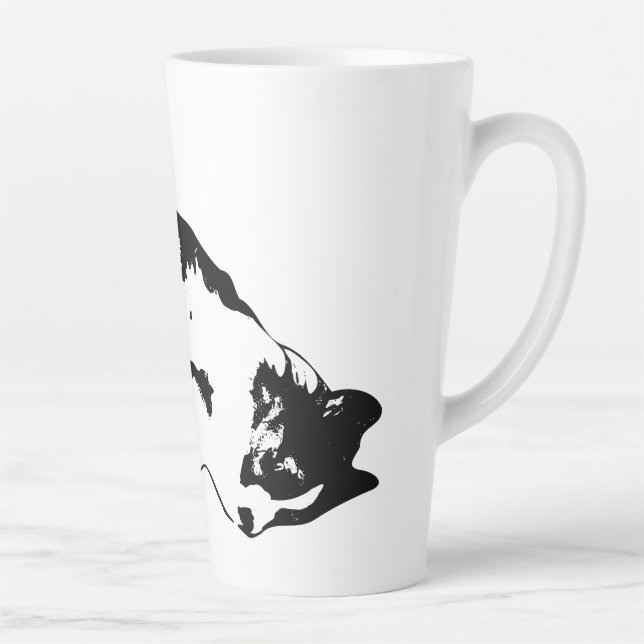 Tasse Latte Bliss du ventre (Droite)