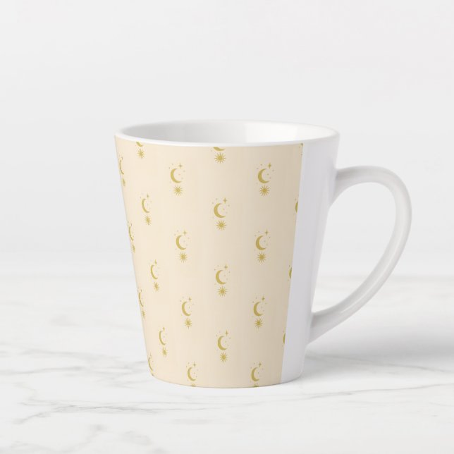 Tasse Latte Blush céleste (Droite)